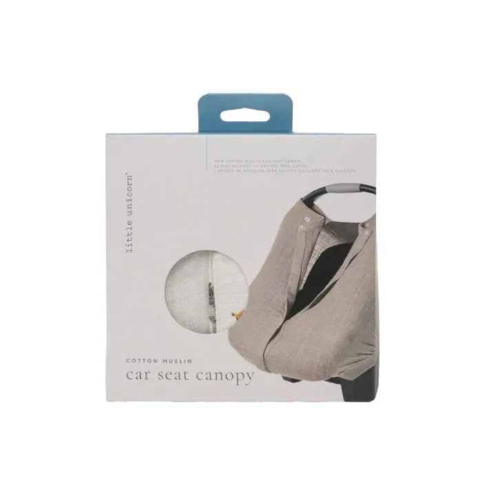 Little Unicorn Muslin Car Seat Canopy V2 | Farmyard