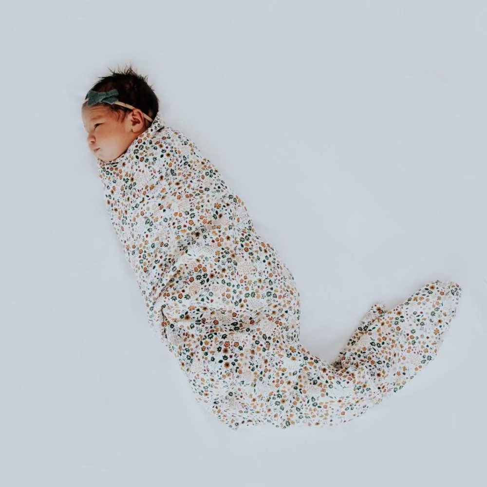 Little Unicorn Single Cotton Muslin Swaddle | Pressed Petals