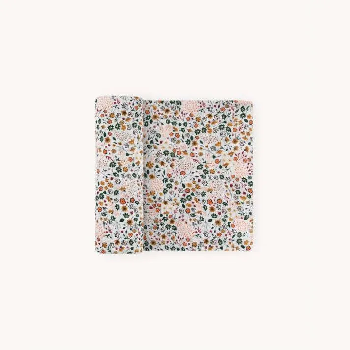 Little Unicorn Single Cotton Muslin Swaddle | Pressed Petals