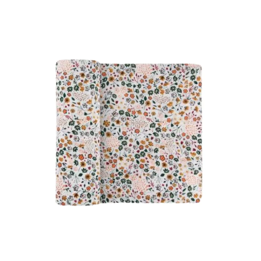Little Unicorn Single Cotton Muslin Swaddle | Pressed Petals