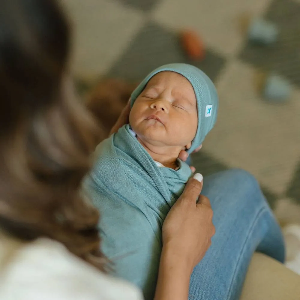 Little Unicorn Stretch Knit Hat & Swaddle Set | Harbour