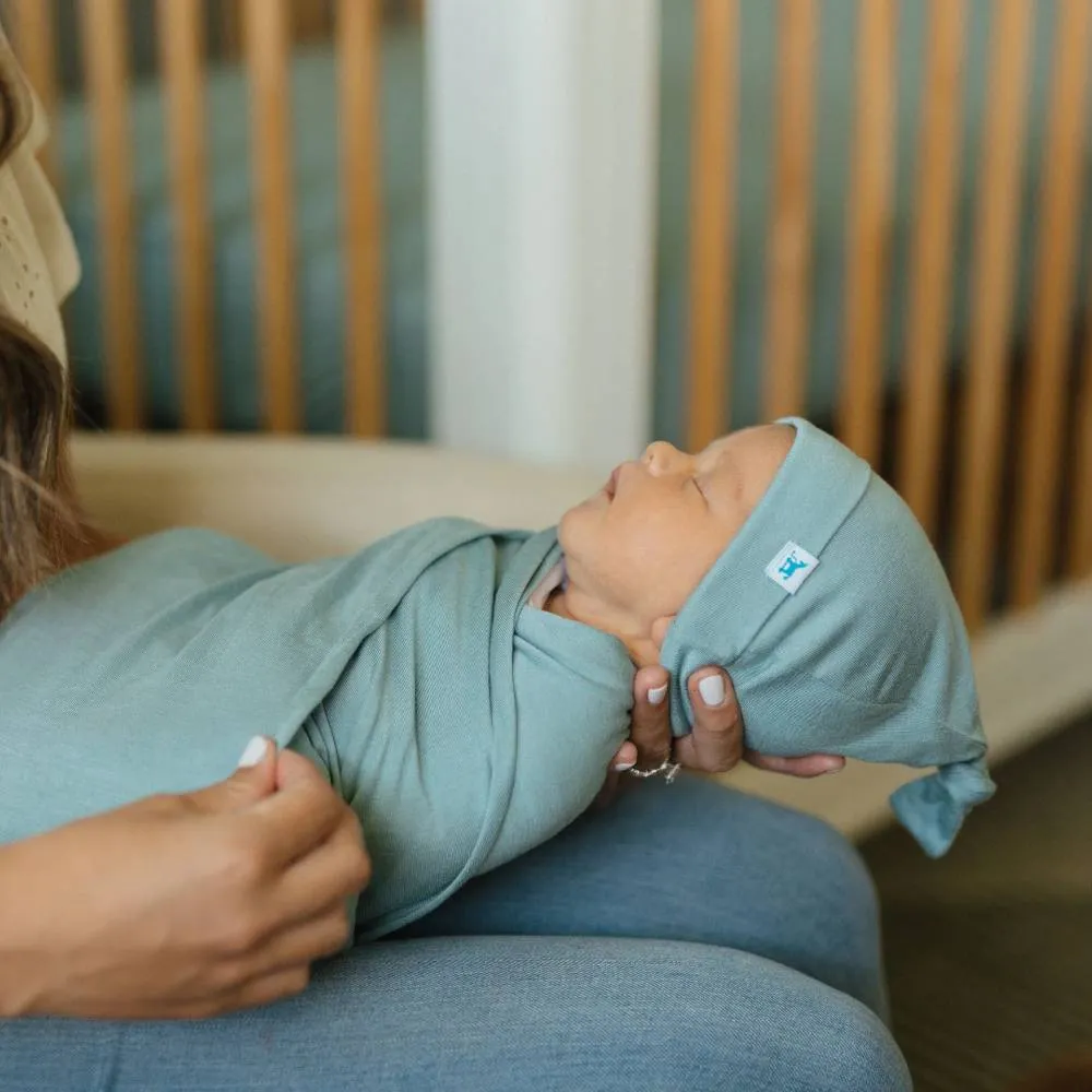 Little Unicorn Stretch Knit Hat & Swaddle Set | Harbour