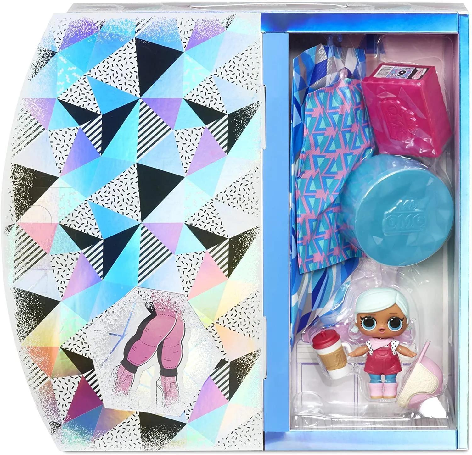 LOL Surprise OMG Winter Chill ICY Gurl Fashion Doll and Brrr BB Doll