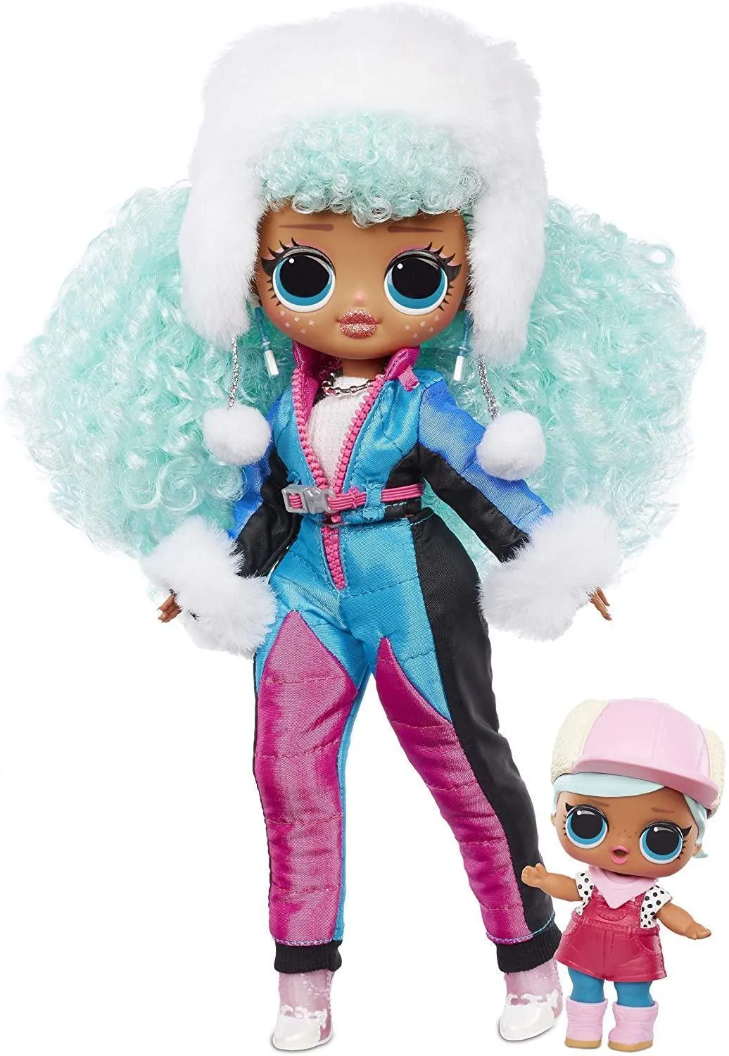 LOL Surprise OMG Winter Chill ICY Gurl Fashion Doll and Brrr BB Doll