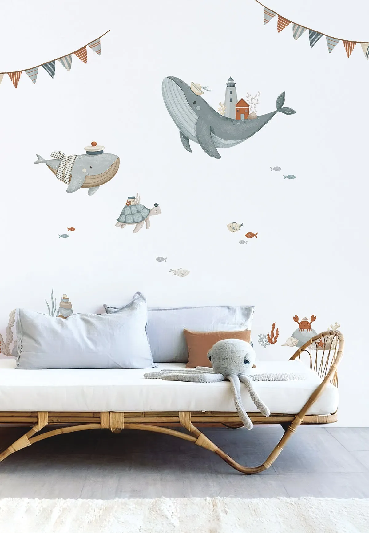 LOTÁN | Wall Decals Seabed Large in TUBE