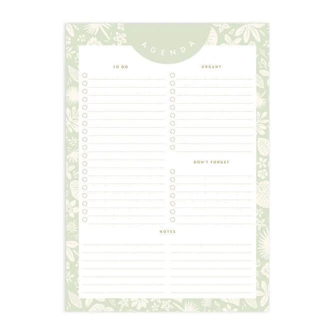 Magnet Notepad | Agenda A5 | Zanzibar