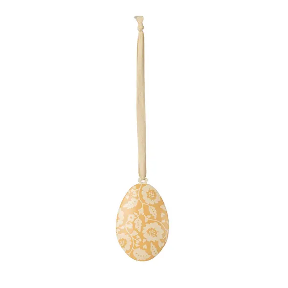 Maileg Easter | Egg Ornament | Flowers YELLOW