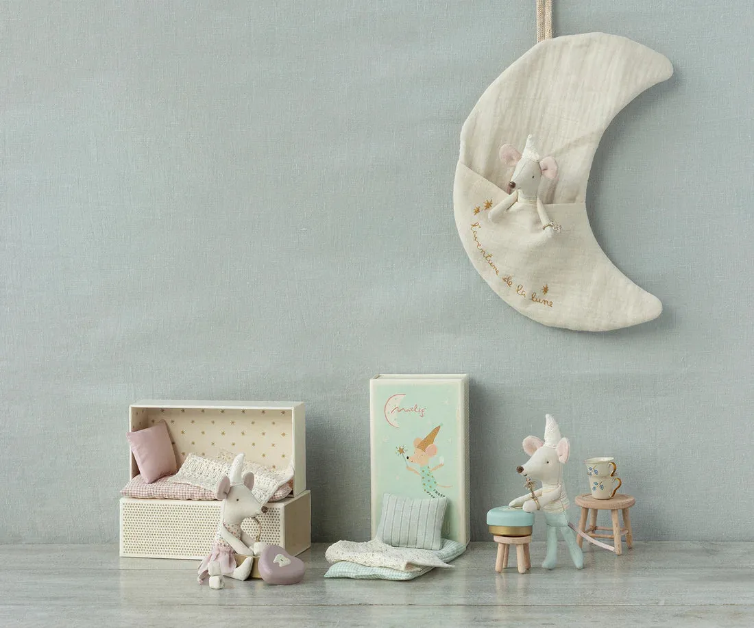 Maileg Hanging Decoration | Moon, L'aventure de la lune