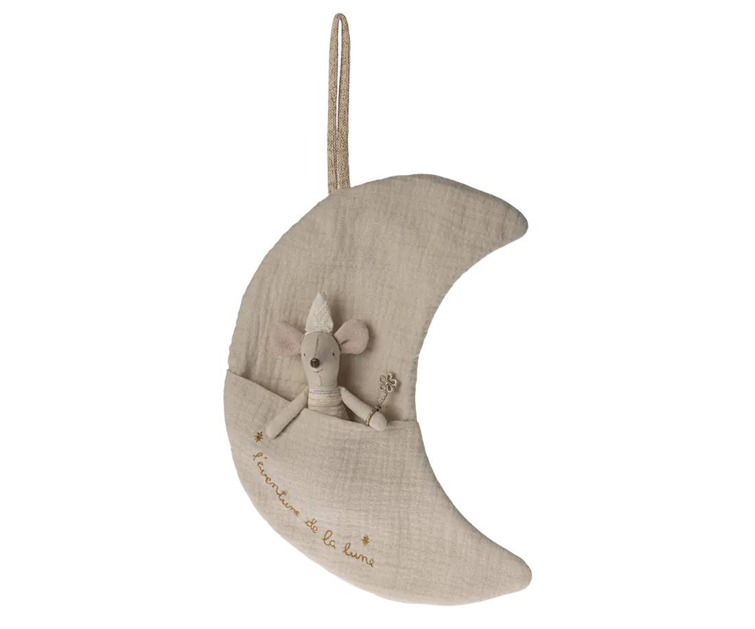 Maileg Hanging Decoration | Moon, L'aventure de la lune