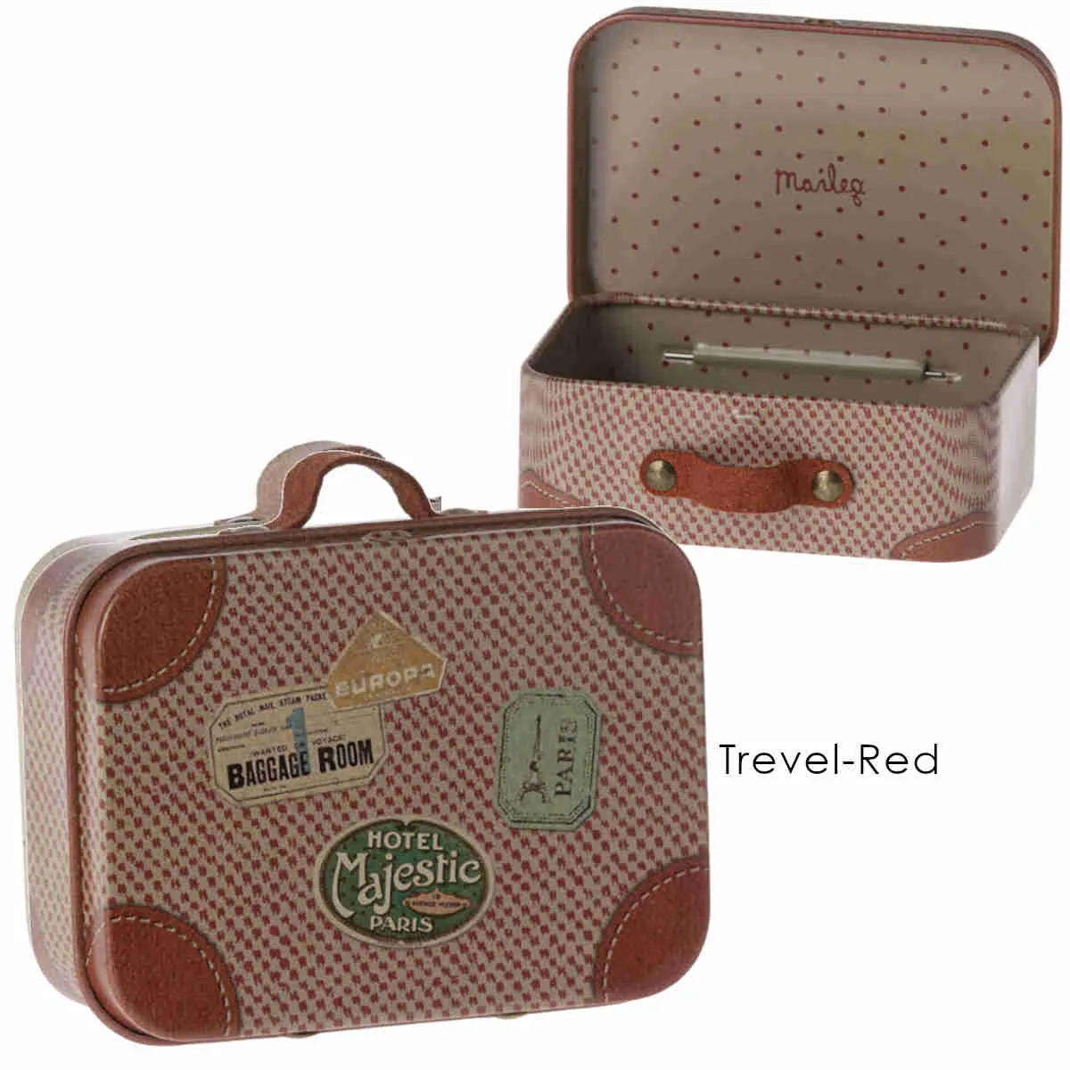 Maileg Winter Ski Mouse with a FREE Suitcase, Big Sister