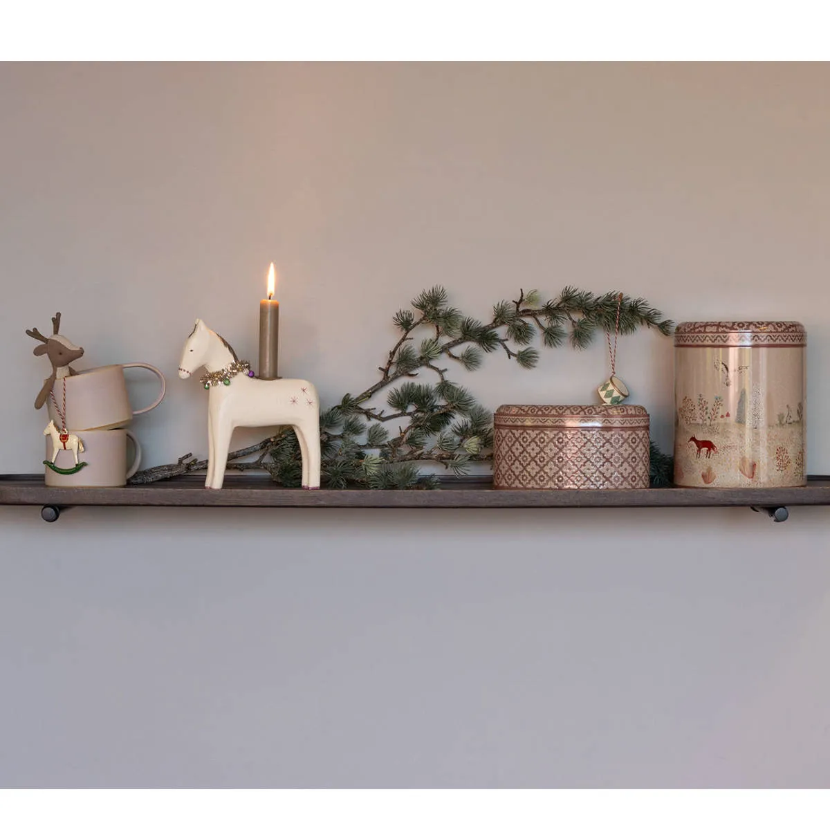 Maileg Winter Wonderland Metal Box 2pcs Set