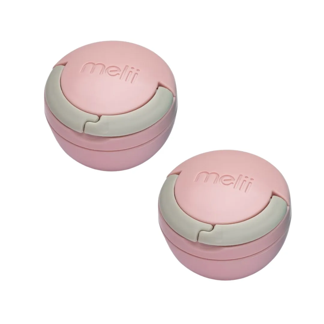 Melii Pacifier Pod 2 Pack - Pink