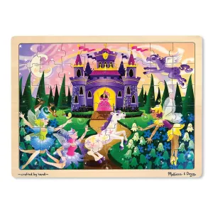 Melissa & Doug - 48 Piece Wooden Jigsaw Puzzle Fairy Fantasy