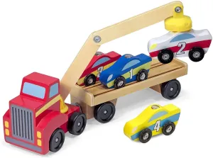 Melissa & Doug Magnetic Car Loader