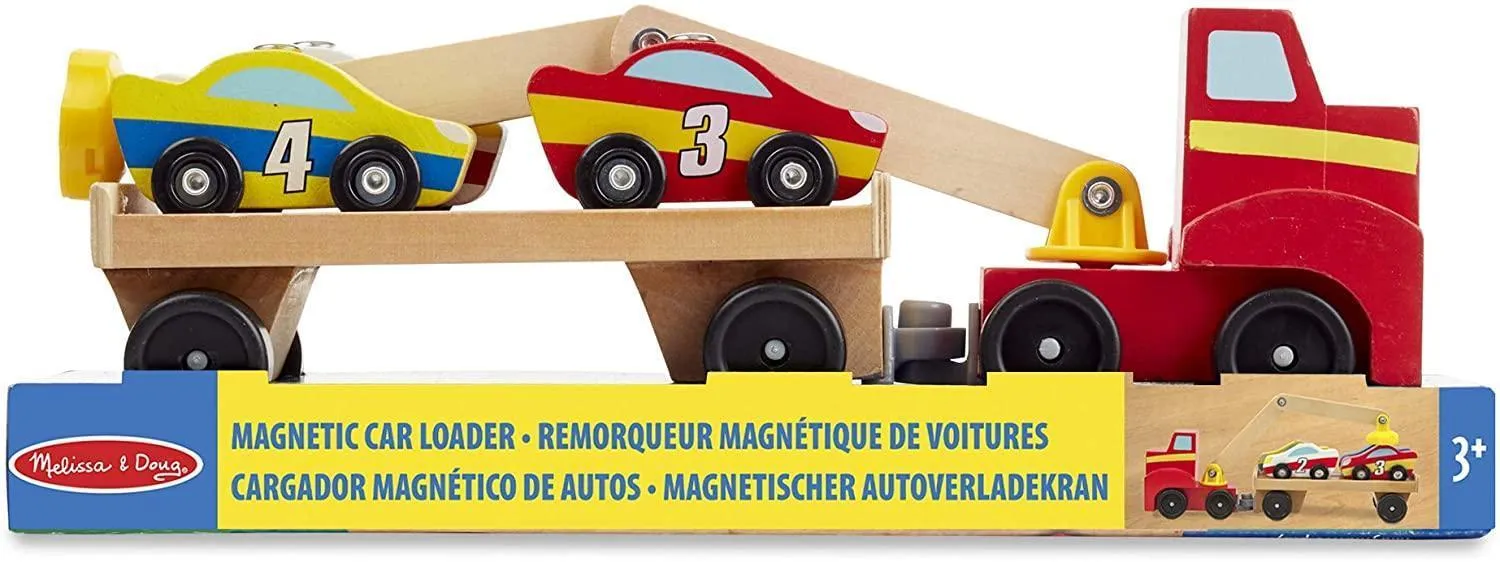 Melissa & Doug Magnetic Car Loader