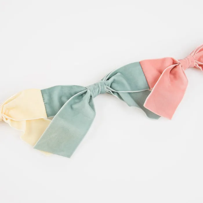 Meri Meri Garland | Velvet Bow