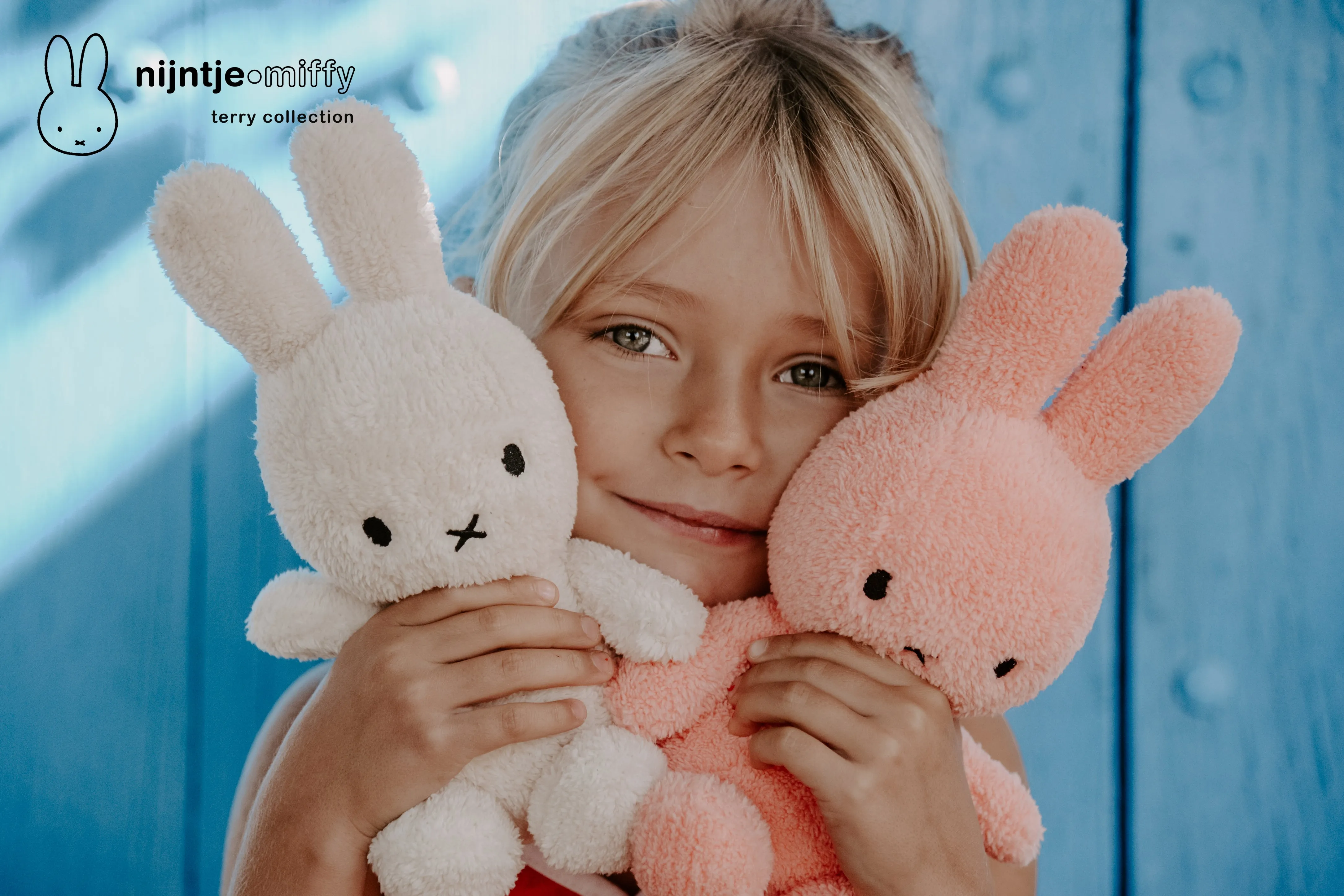 Miffy Sitting Terry Light Pink - 23 cm