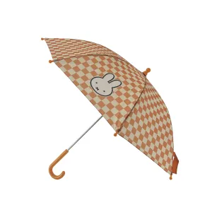 Miffy Umbrella | Caramel White Checkerboard | Small