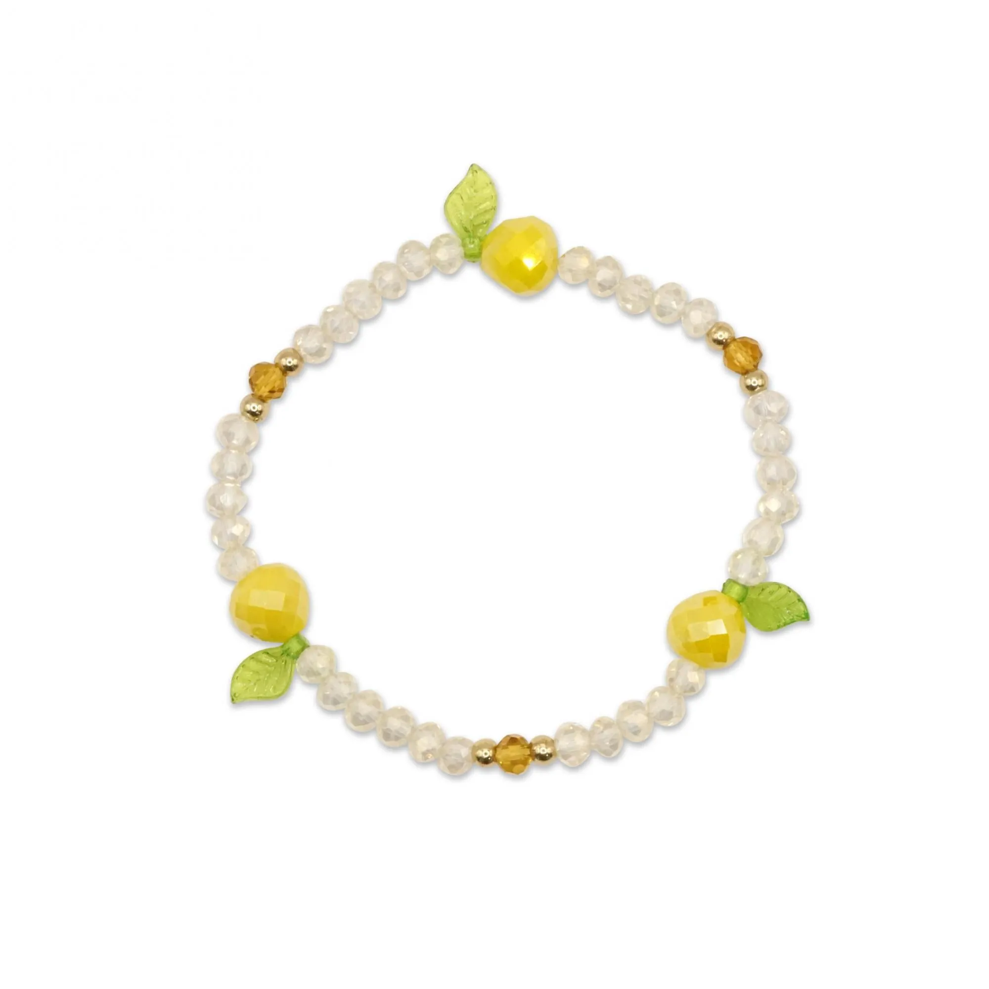 Milk x Soda Bracelet | Beaded Lemon