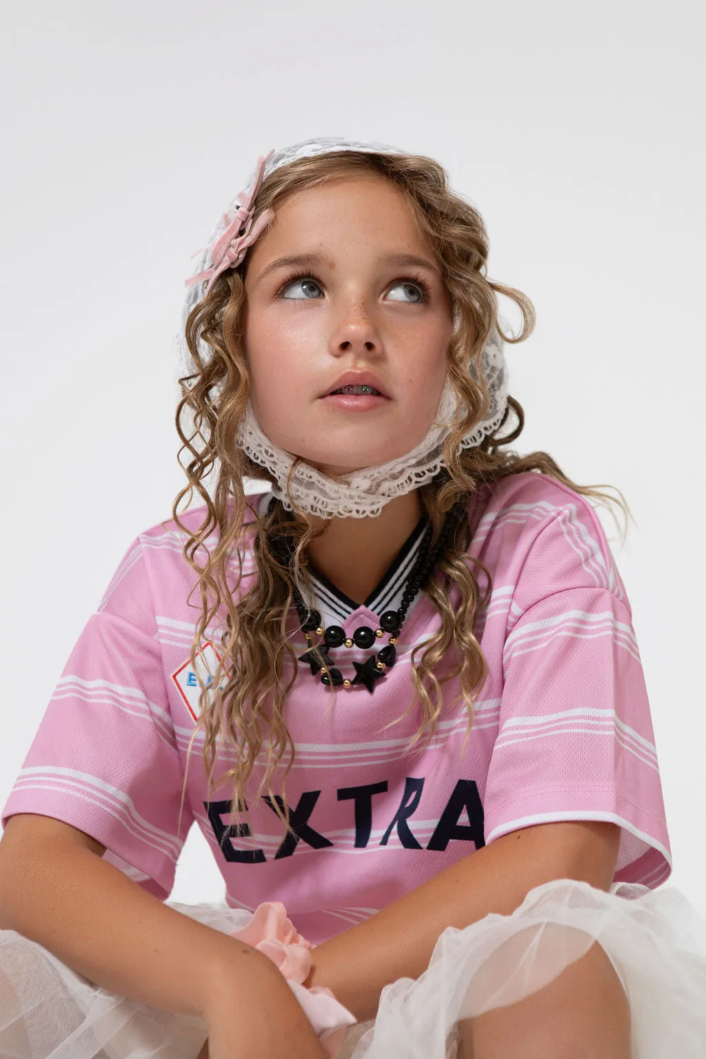 Milk x Soda Hair Clip | Pam Velvet Bow | Baby Pink