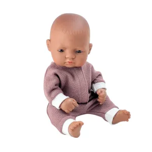 Miniland Doll Clothing 32cm | Romper Pyjamas | Dusty Purple