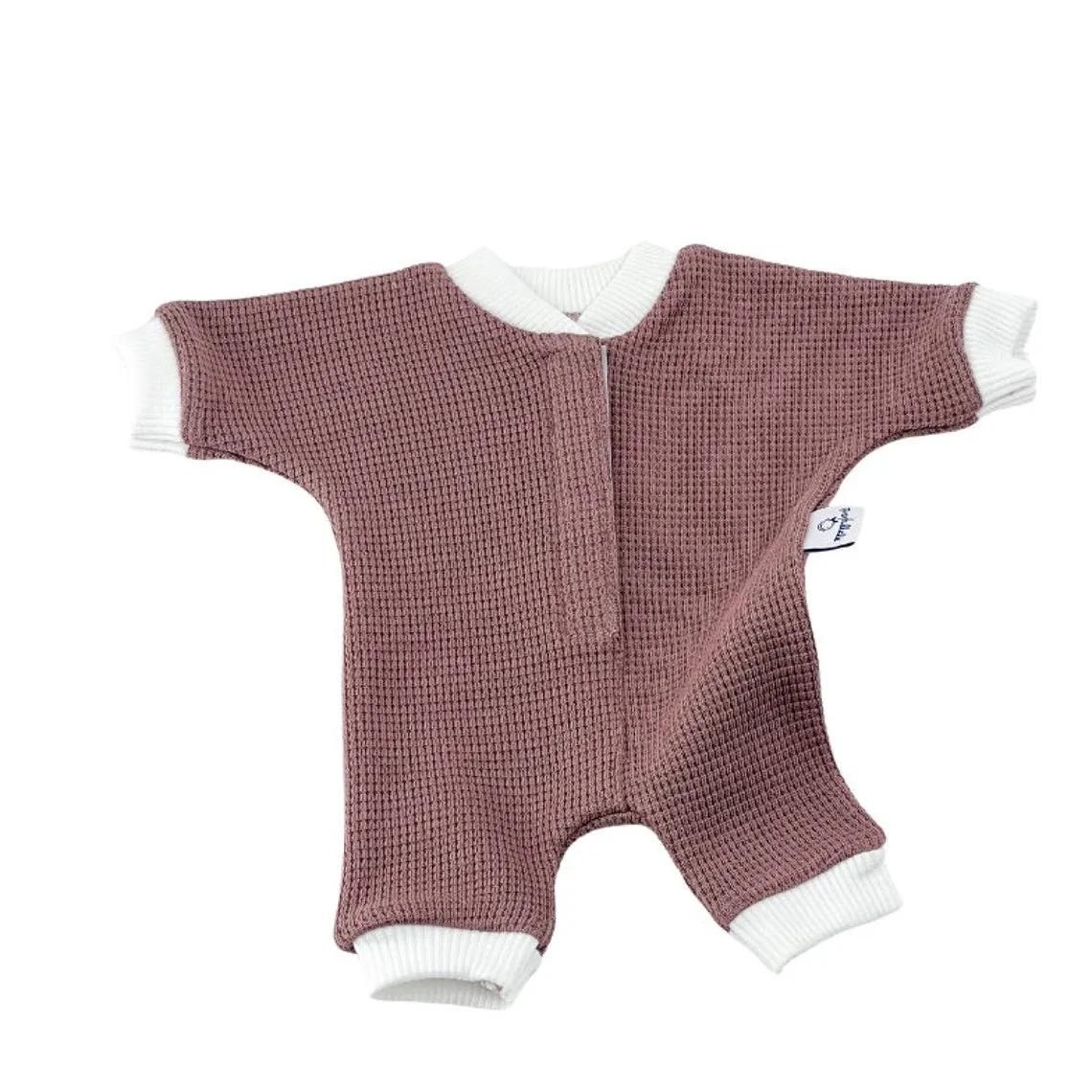 Miniland Doll Clothing 32cm | Romper Pyjamas | Dusty Purple