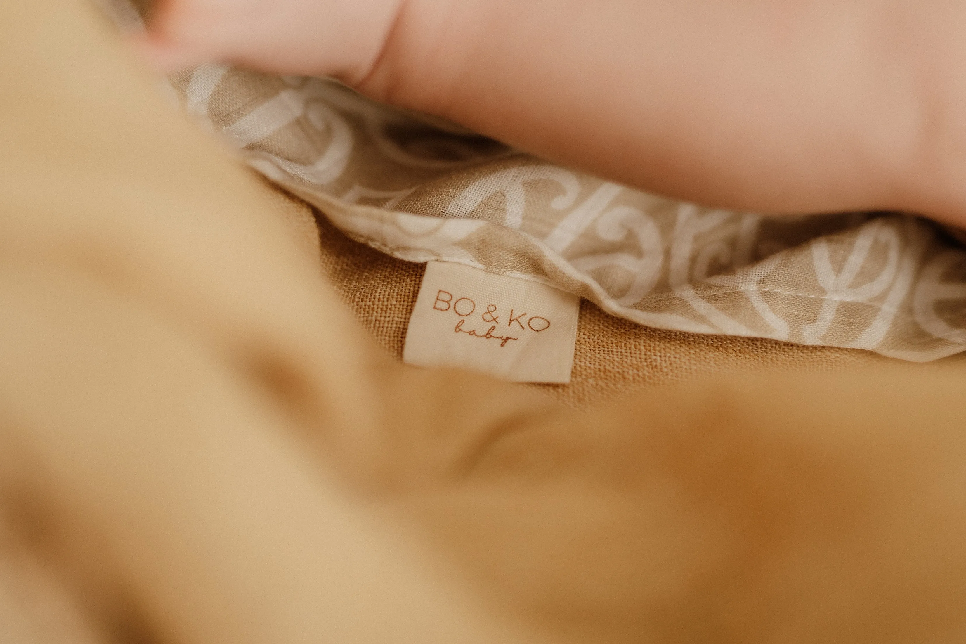 Māori Pēpi Wrap | Beige