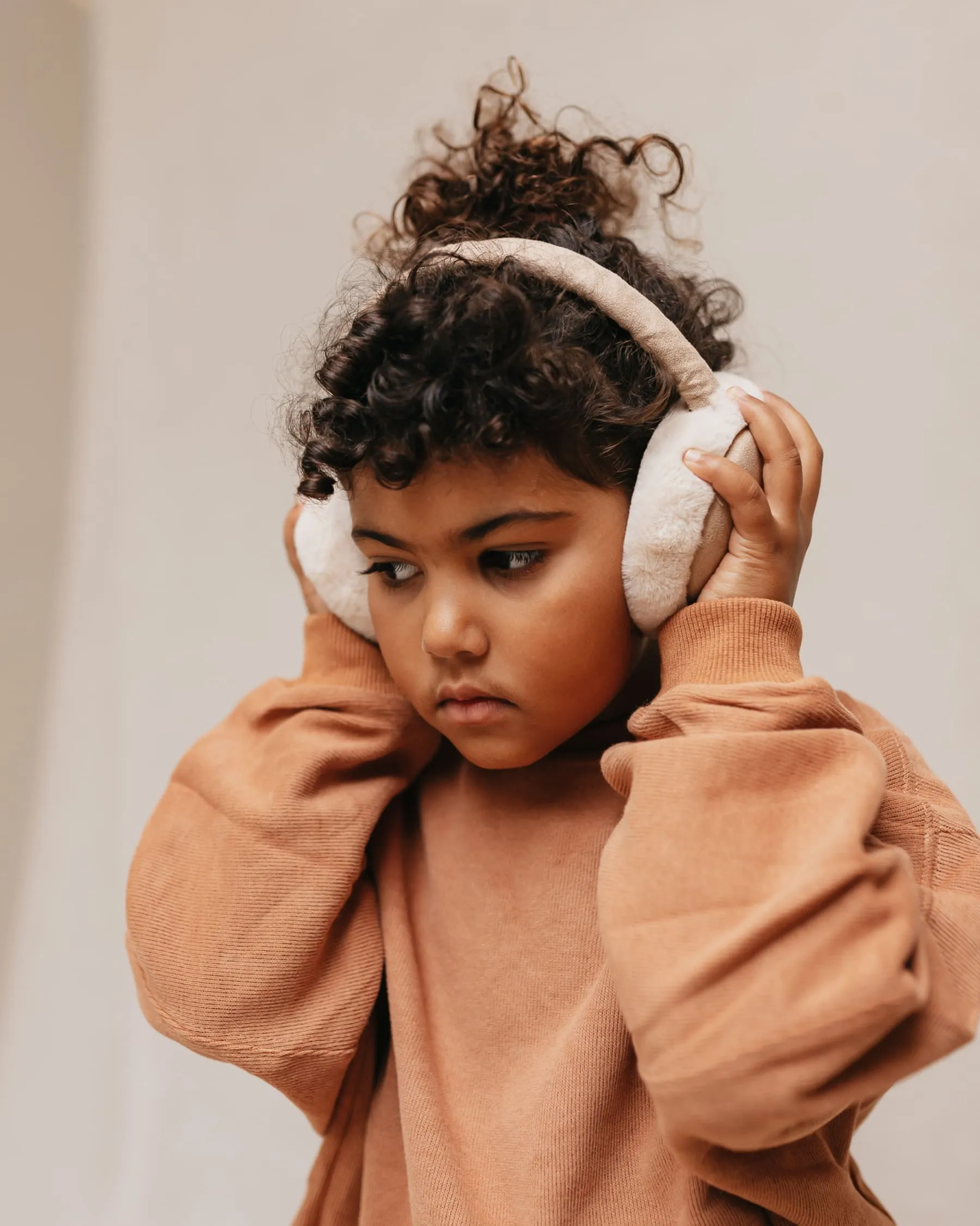 Mrs Ertha Ear Muffs | Blush