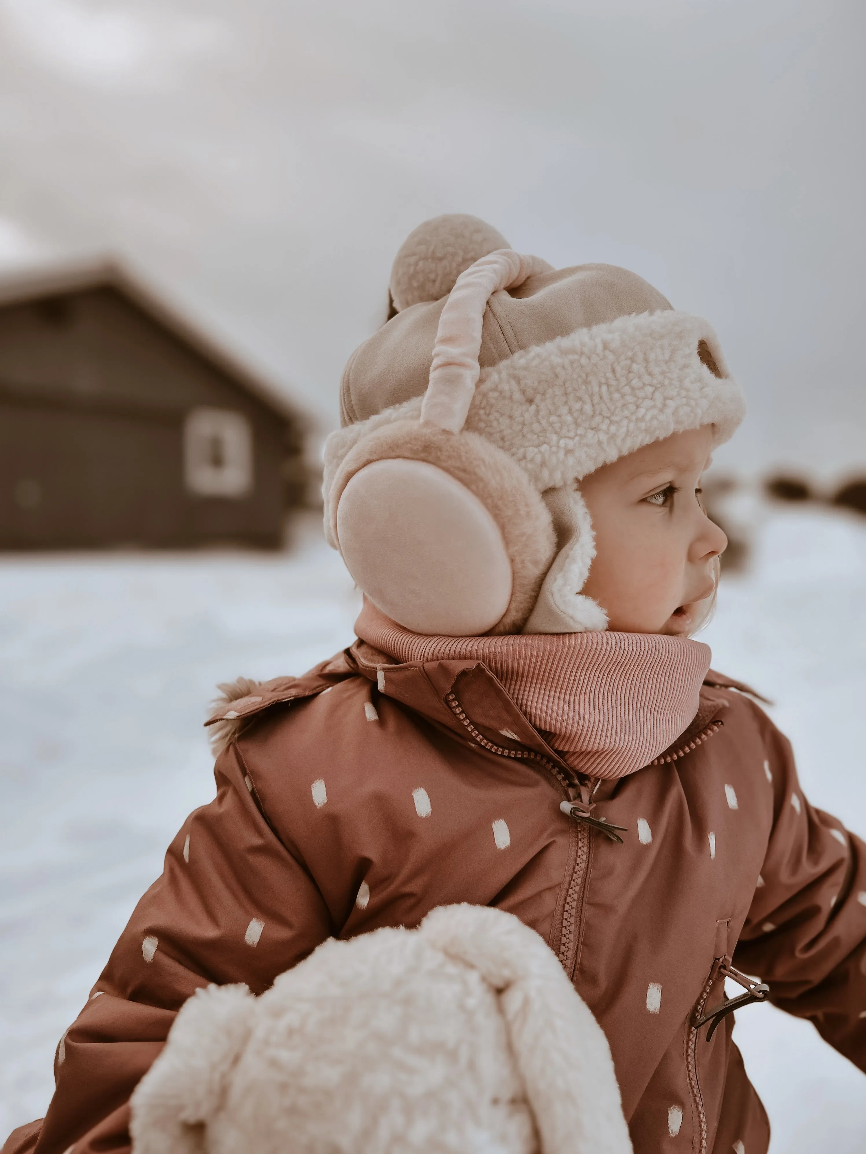 Mrs Ertha Ear Muffs | Blush