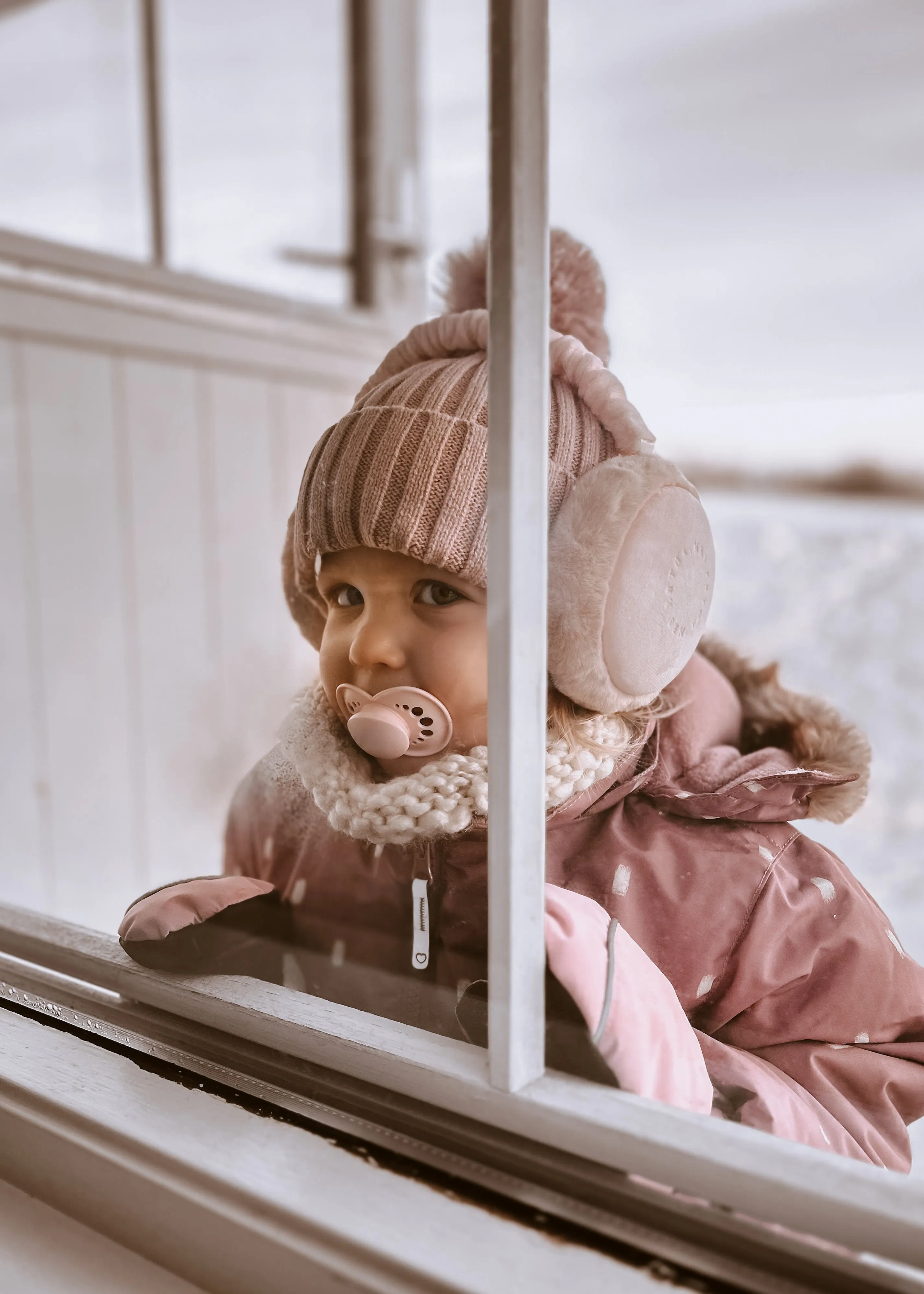 Mrs Ertha Ear Muffs | Blush
