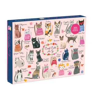 Mud Puppy 1000 Piece Puzzle | Cool Cats