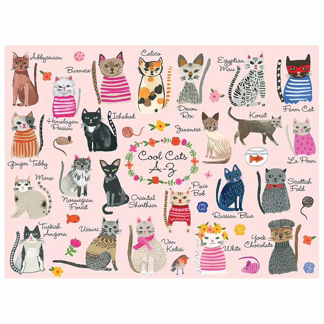 Mud Puppy 1000 Piece Puzzle | Cool Cats