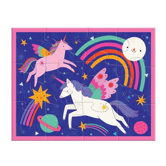 Mud Puppy 12pc Pouch Puzzle | Unicorn Magic