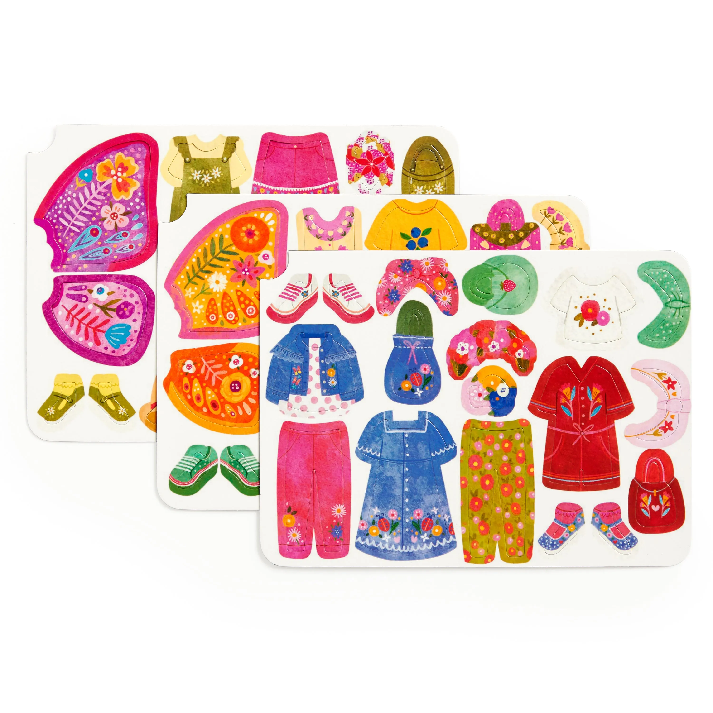 Mud Puppy Magnetic Dress-up | Butterfly Bliss