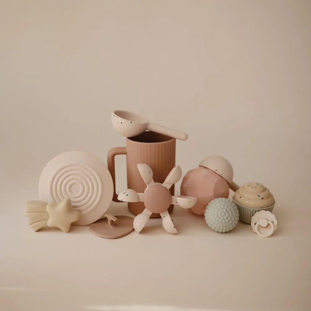 Mushie Bath Play Set | Water Wheel