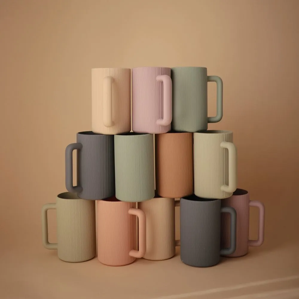 Mushie Bath Rinse Cups | Blush