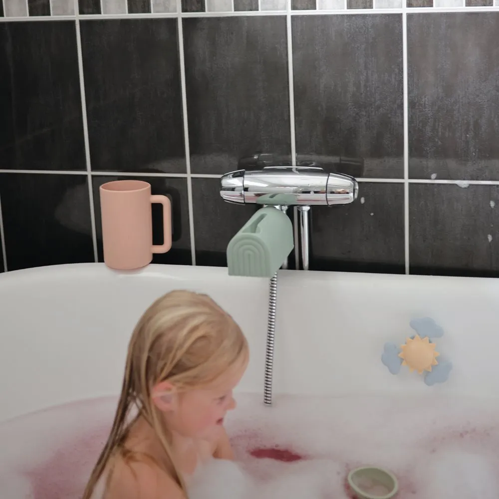 Mushie Bath Rinse Cups | Blush