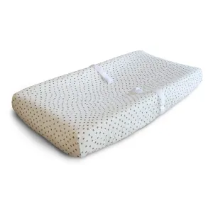 Mushie Changing Pad Cover | Bloom