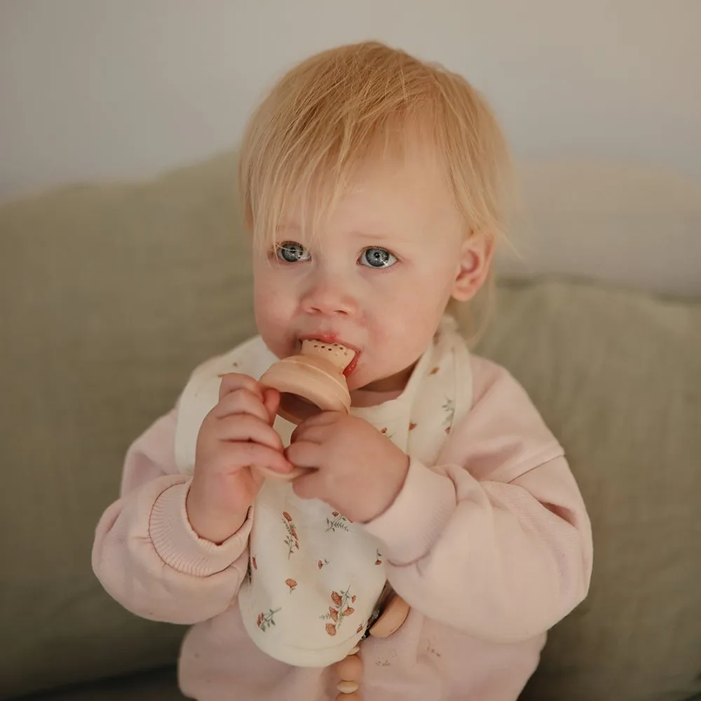 Mushie Food Feeder | Blush