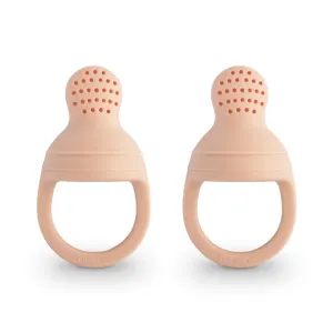 Mushie Food Feeder | Blush