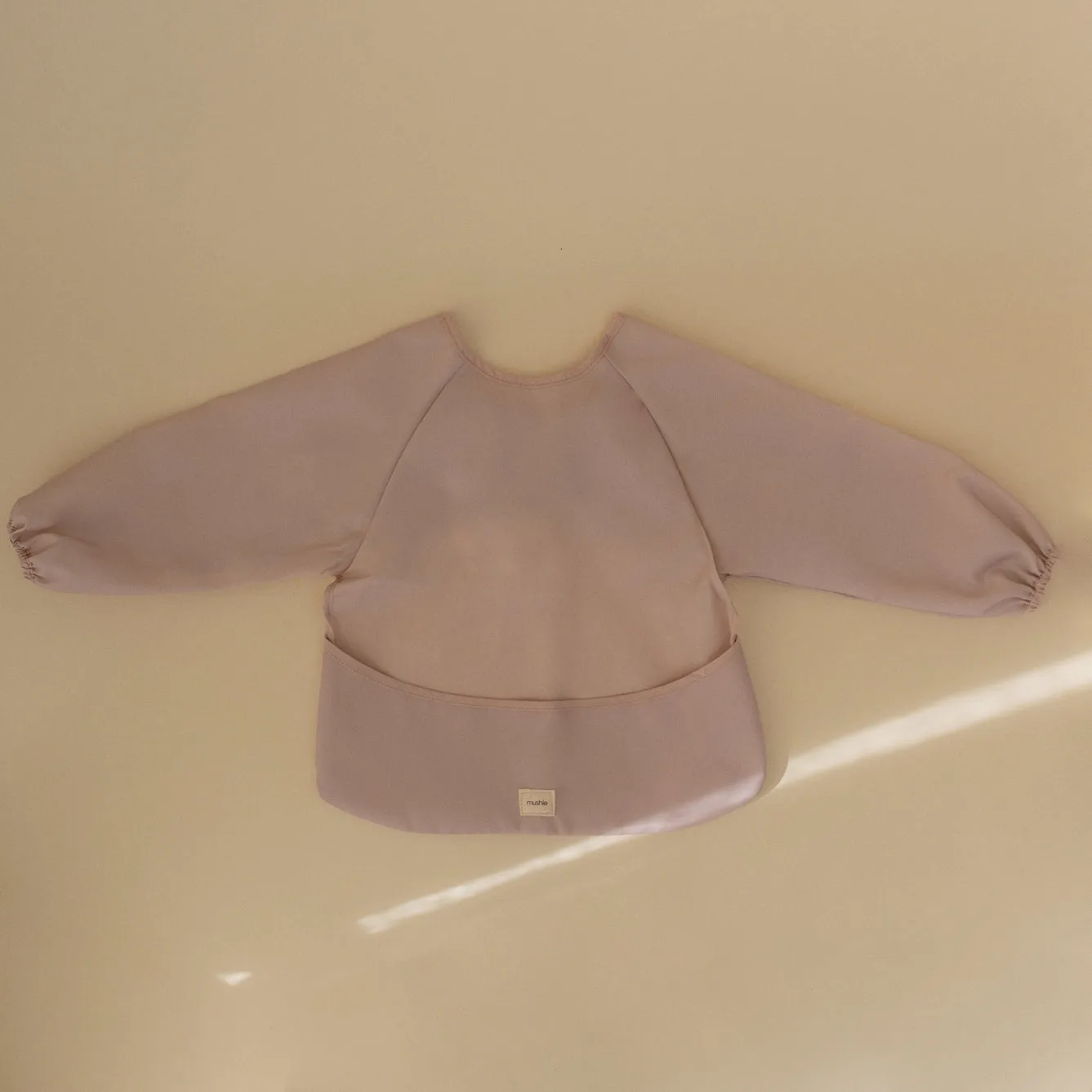 Mushie Long Sleeve Bib | Blush