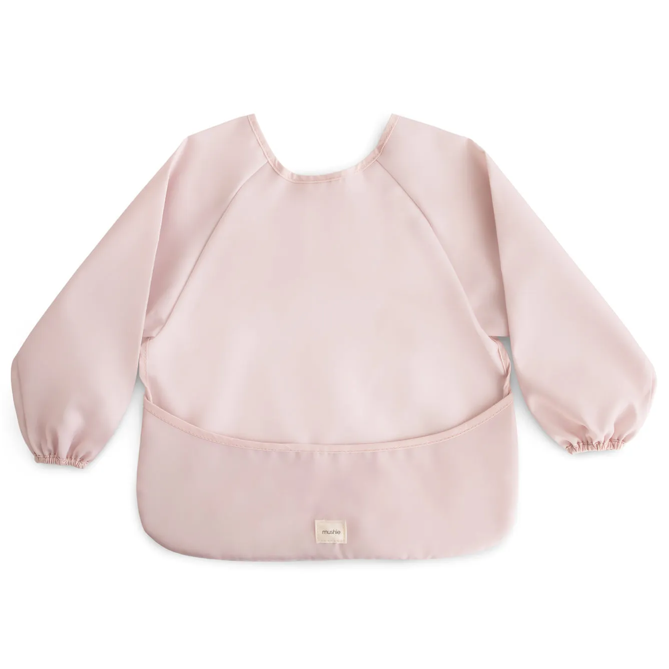 Mushie Long Sleeve Bib | Blush