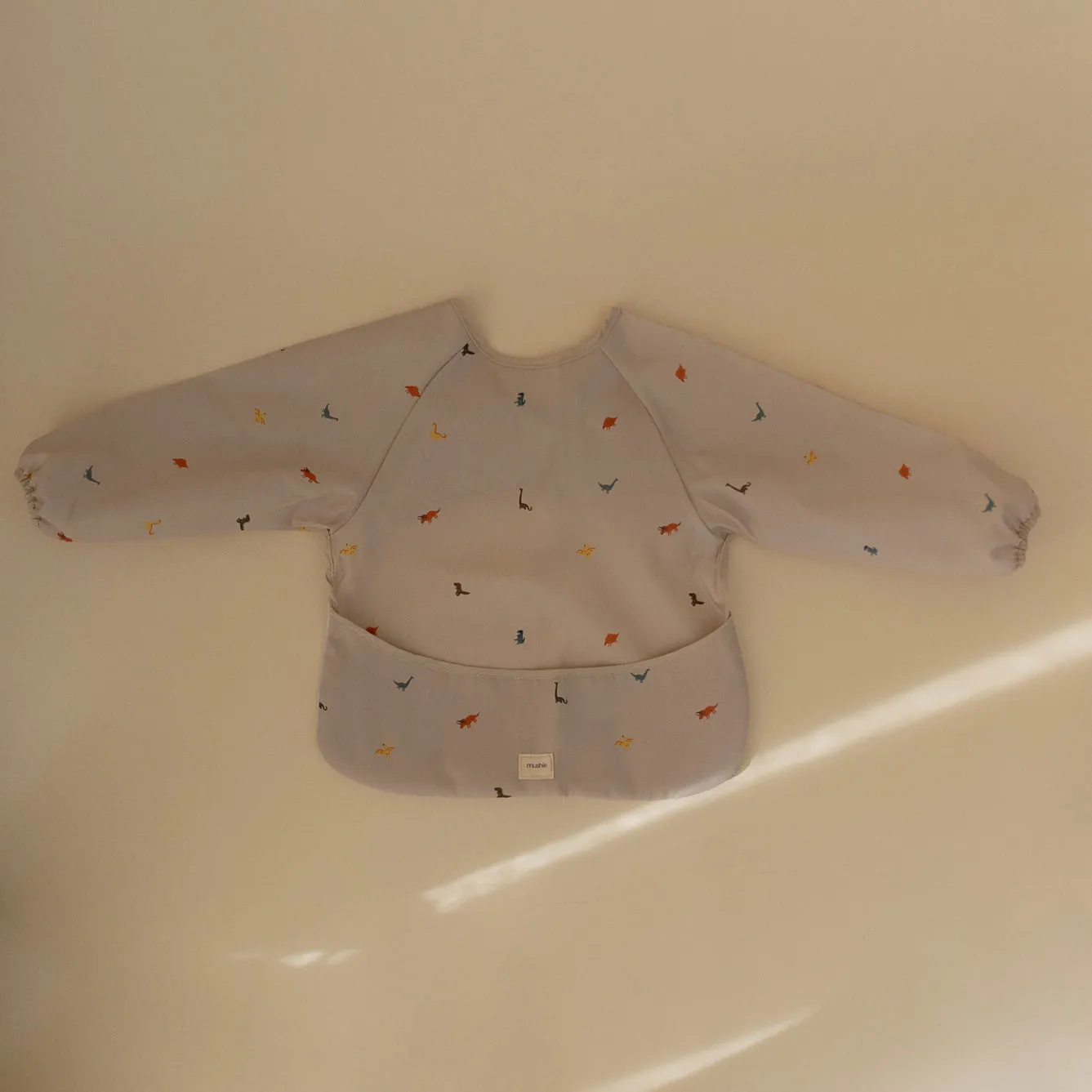 Mushie Long Sleeve Bib | Dinos