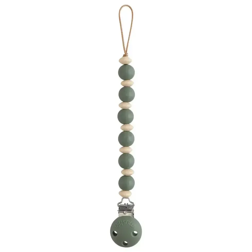Mushie Pacificer Clip | Luna Dried Thyme