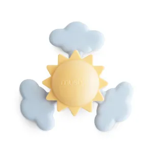 Mushie Suction Toy | Spinner | Sunshine