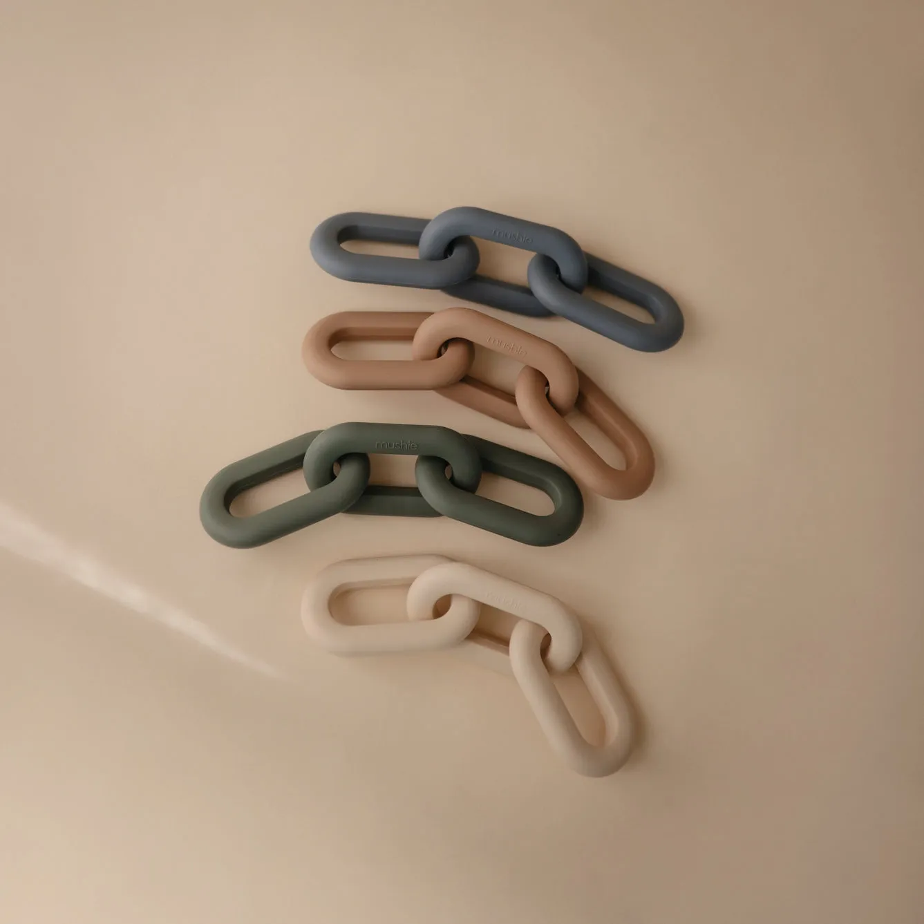 Mushie Teether Links | Shifting Sand