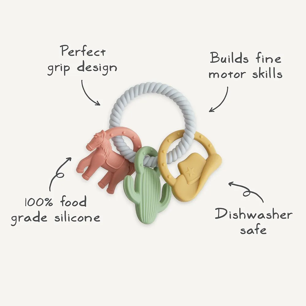 Mushie Teething Ring | Western