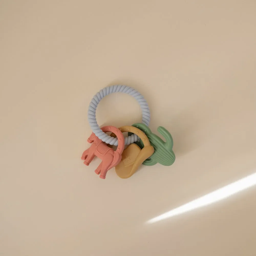 Mushie Teething Ring | Western