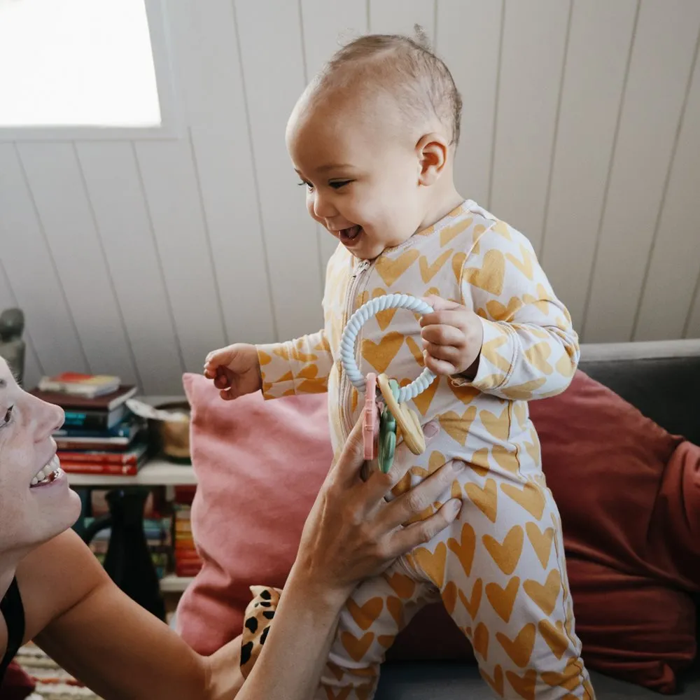 Mushie Teething Ring | Western