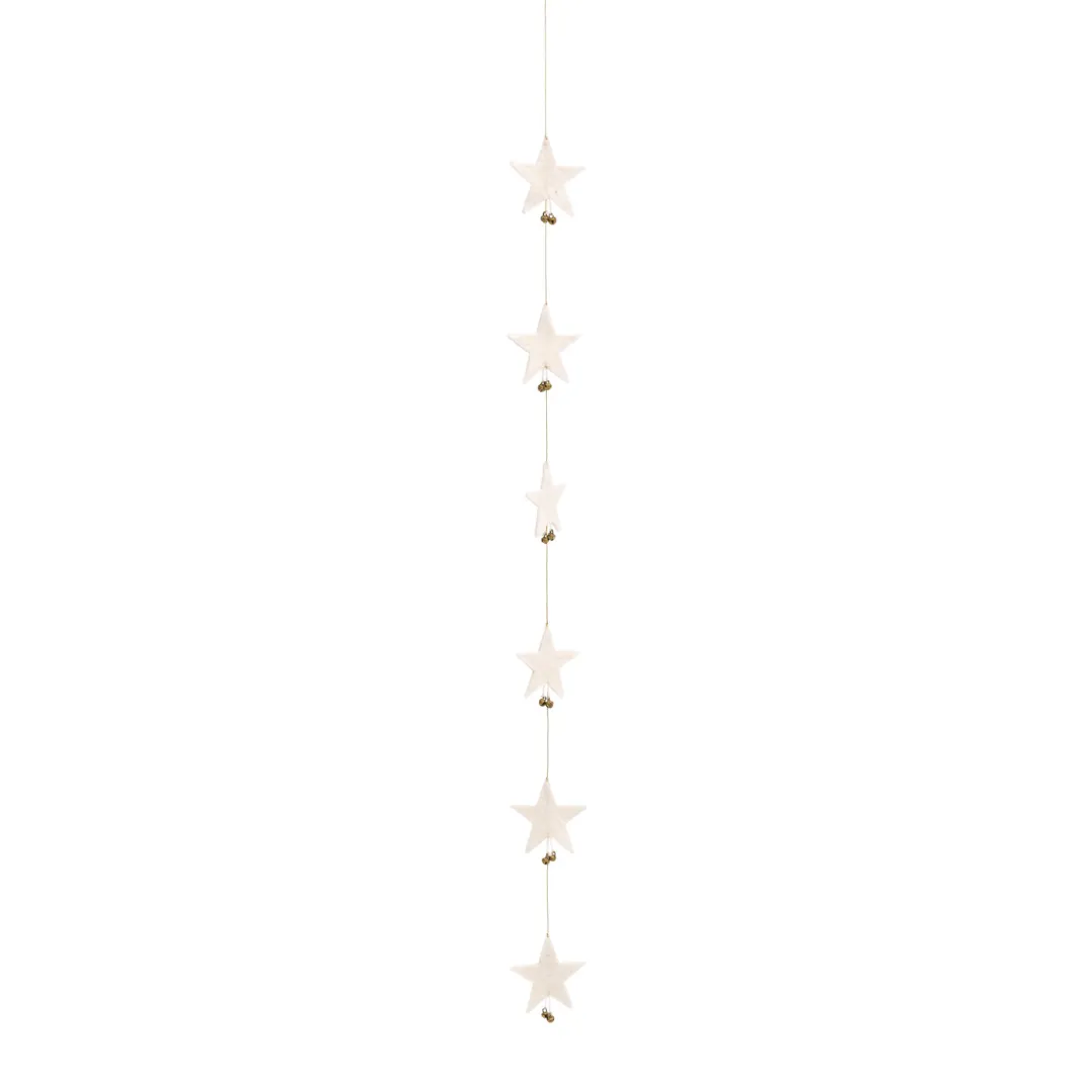 Muskhane Falling Star Garland | Natural